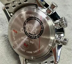 Relógio Orient Solartech Cronógrafo MBSSC309 Safira Original | Taniguchi Relógios - imagem 6