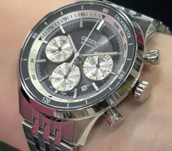 Relógio Orient Solartech Cronógrafo MBSSC309 Safira Original | Taniguchi Relógios - imagem 4