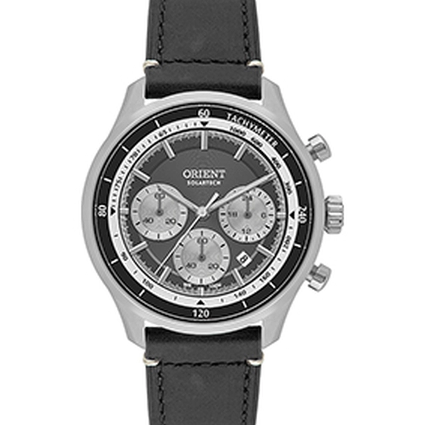 Orient Solartech Cronografo Sports MBSCC072 preto
