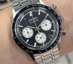 Relógio Seiko Quartz Chronograph SSB477B1 Azul Cronógrafo Original | Taniguchi Relógios - imagem 1