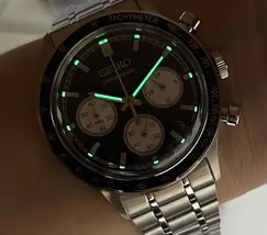 Relógio Seiko Quartz Chronograph SSB477B1 Azul Cronógrafo Original | Taniguchi Relógios - imagem 6