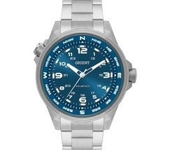 Relógio Orient Solartech NeoSports MBSS0017 Prata 100m Original | Taniguchi Relógios - imagem 2