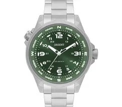 Relógio Orient Solartech NeoSports MBSS0017 Prata 100m Original | Taniguchi Relógios - imagem 2