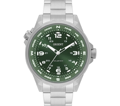 Relógio Orient Solartech NeoSports MBSS0017 Prata 100m Original | Taniguchi Relógios - imagem 2