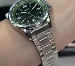 Relógio Orient Solartech NeoSports MBSS0017 Prata 100m Original | Taniguchi Relógios - imagem 5