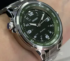 Relógio Orient Solartech NeoSports MBSS0017 Prata 100m Original | Taniguchi Relógios - imagem 3
