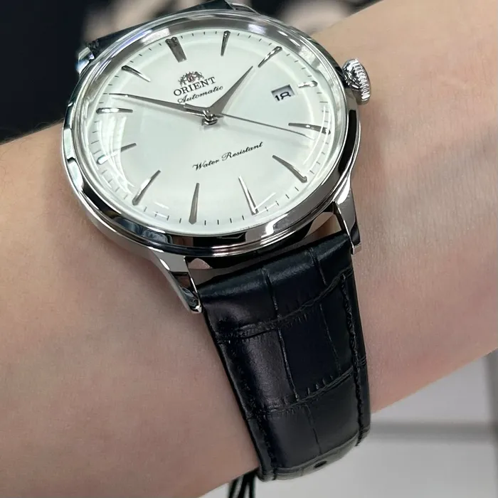Relógio Orient Bambino RA-AC0031S30B Automático Original | Taniguchi Relógios