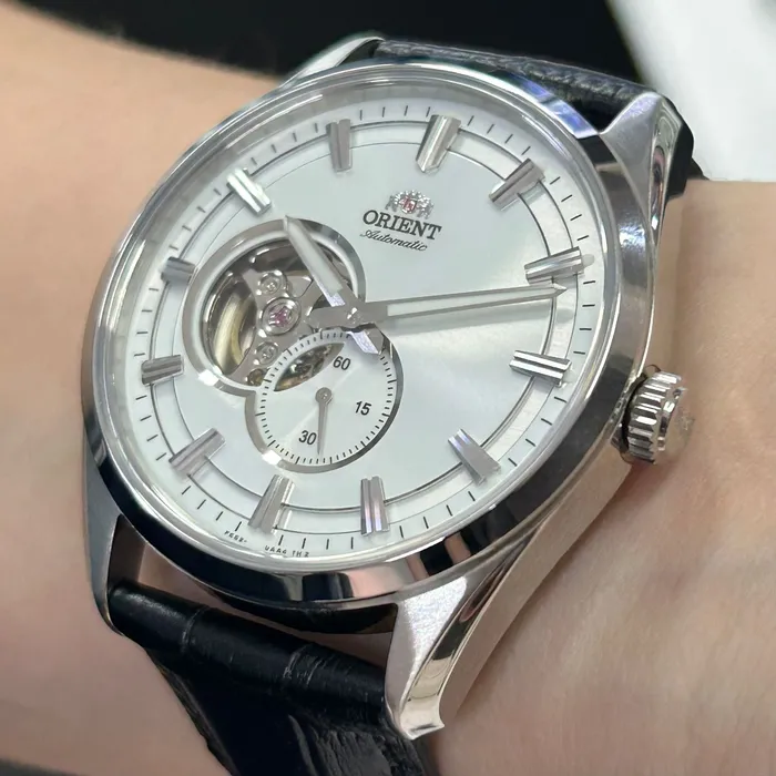 Relógio Orient Contemporary Open Heart RA-AR0004S30B Safira Original | Taniguchi Relógios