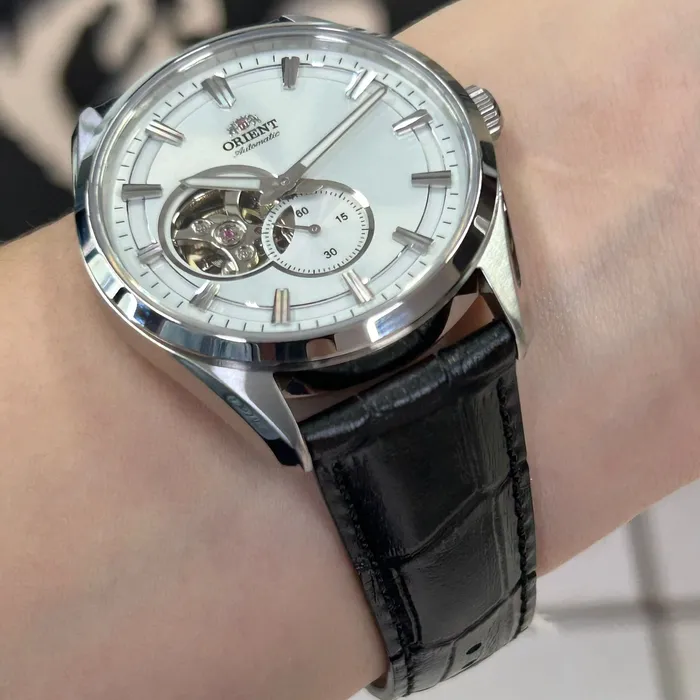 Relógio Orient Contemporary Open Heart RA-AR0004S30B Safira Original | Taniguchi Relógios