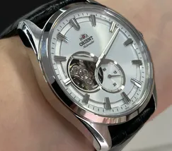 Relógio Orient Contemporary Open Heart RA-AR0004S30B Safira Original | Taniguchi Relógios - imagem 2