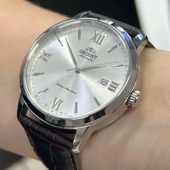 Relógio Orient Symphony IV Automático RA-AC0F12S30B Safira Original | Taniguchi Relógios