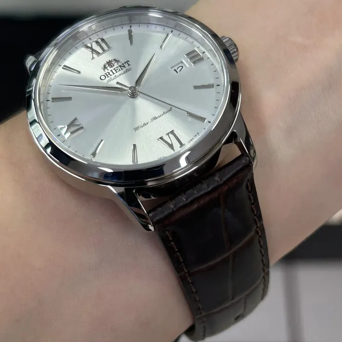 Relógio Orient Symphony IV Automático RA-AC0F12S30B Safira Original | Taniguchi Relógios