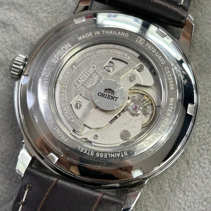 Relógio Orient Symphony IV Automático RA-AC0F12S30B Safira Original | Taniguchi Relógios