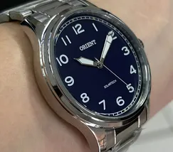 Relógio Orient Solartech NeoSports MBSS0018 Prata 100m Original | Taniguchi Relógios - imagem 3