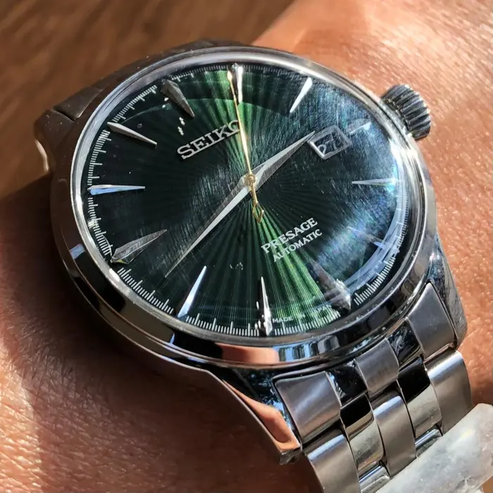 Seiko Presage Automático Cocktail time SRPE15j1 Mockingbird