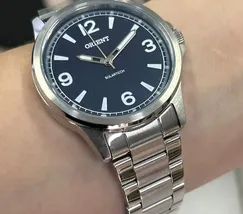 Relógio Orient Solartech NeoSports MBSS0019 Prata 100m Original | Taniguchi Relógios - imagem 5