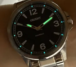 Relógio Orient Solartech NeoSports MBSS0019 Prata 100m Original | Taniguchi Relógios - imagem 6