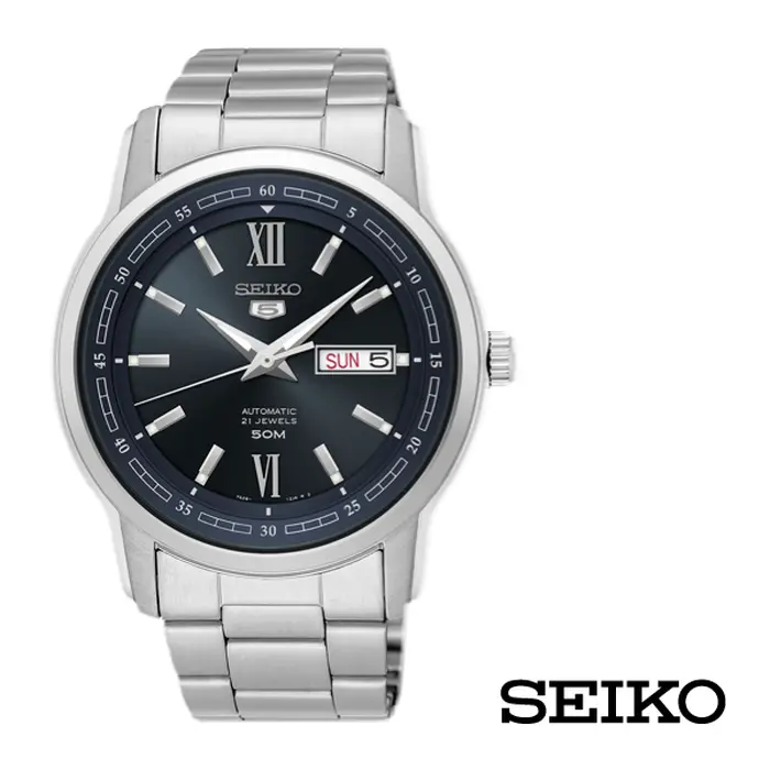 Relógio Seiko 5 Sports SNKP17 Verde Automático 100m Original | Taniguchi Relógios