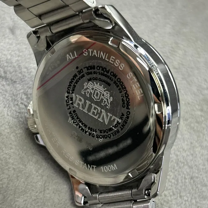 Relógio Orient Solartech NeoSports MBSS0019 Prata 100m Original | Taniguchi Relógios