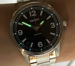 Relógio Orient Solartech NeoSports MBSS0019 Prata 100m Original | Taniguchi Relógios - imagem 6