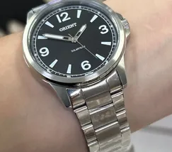 Relógio Orient Solartech NeoSports MBSS0019 Prata 100m Original | Taniguchi Relógios - imagem 5