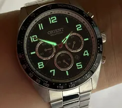 Relógio Orient Solartech Cronógrafo MBSSC250 Prata | Taniguchi Relógios - imagem 6