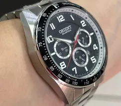 Relógio Orient Solartech Cronógrafo MBSSC250 Prata | Taniguchi Relógios - imagem 3