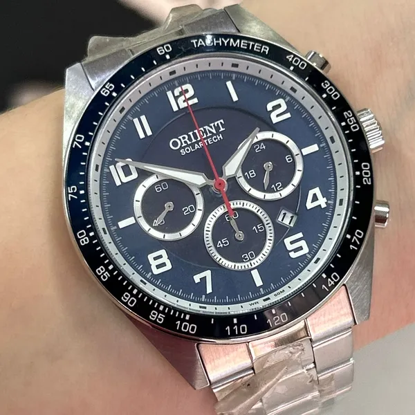 Orient Solartech Cronografo Sports MBSSC250 Azul