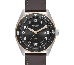 Relógio Orient Solartech Masculino MBSC0006 Prata Couro | Taniguchi Relógios - imagem 2