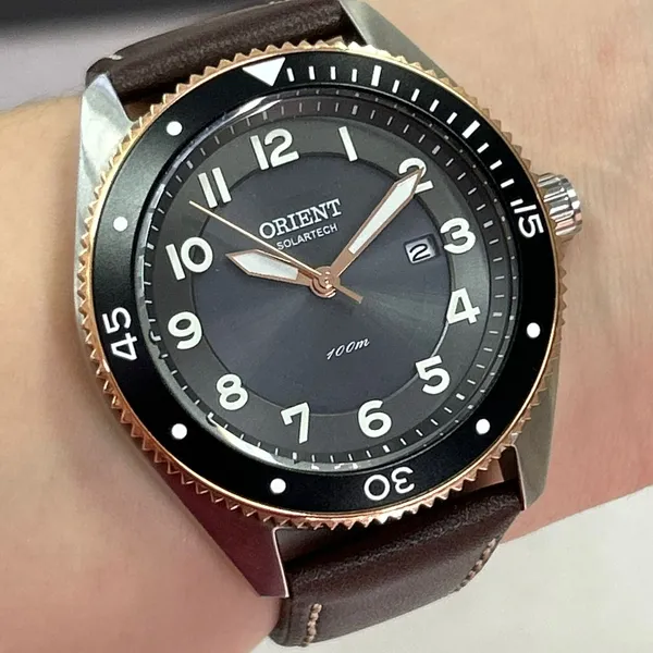 Orient Solartech Sports MBSC0006 Preto