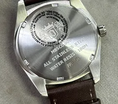 Relógio Orient Solartech Masculino MBSC0006 Prata Couro | Taniguchi Relógios - imagem 7