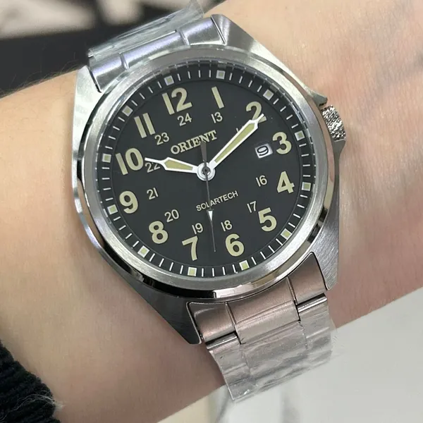Orient Solartech Clássico MBSS1492 Preto
