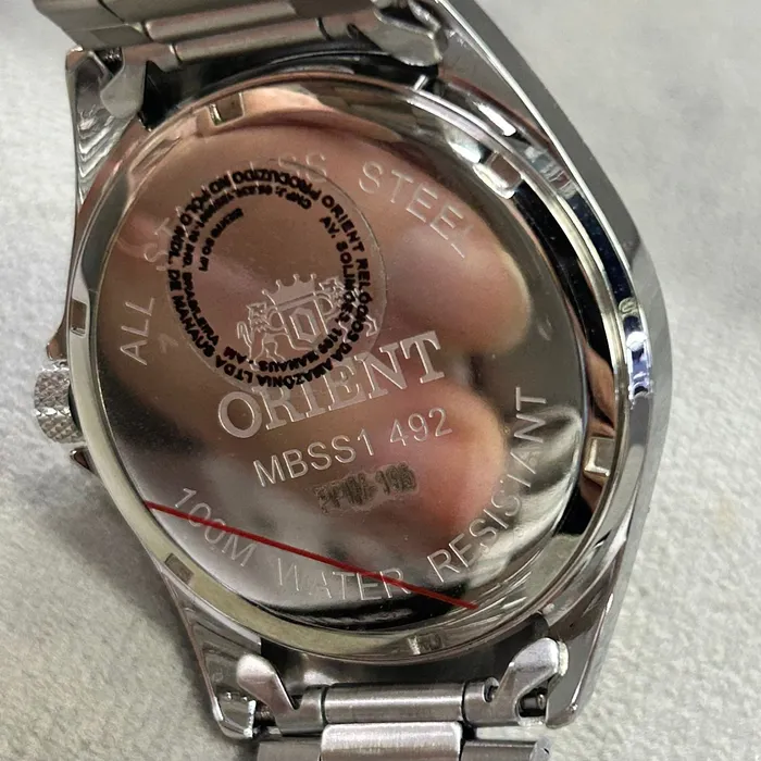 Relógio Orient Solartech Masculino MBSS1492 Prata | Taniguchi Relógios