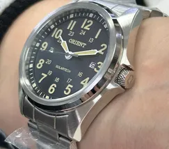 Relógio Orient Solartech Masculino MBSS1492 Prata | Taniguchi Relógios - imagem 4