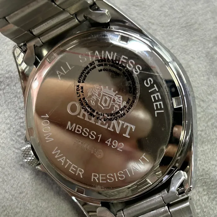 Relógio Orient Solartech Masculino MBSS1492 Prata | Taniguchi Relógios