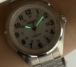 Relógio Orient Solartech MBSS1492-B2SX Branco 40mm 100m | Taniguchi Relógios - imagem 6