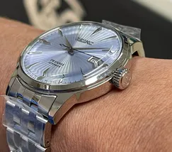 Seiko Presage Cocktail Time SRPE19 Skydiving Azul Glacial | Taniguchi Relógios - imagem 3