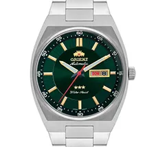 Relógio Orient 3 Estrelas Automático Clássico 469SS087NH Verde | Taniguchi Relógios - imagem 2