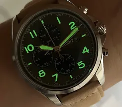 Relógio Orient Solartech Cronógrafo MBSCC071 Verde | Taniguchi Relógios - imagem 6