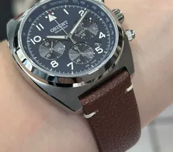 Relógio Orient Solartech Cronógrafo MBSCC069 Prata | Taniguchi Relógios - imagem 5