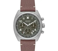 Relógio Orient Solartech Cronógrafo MBSCC069 Verde | Taniguchi Relógios - imagem 2