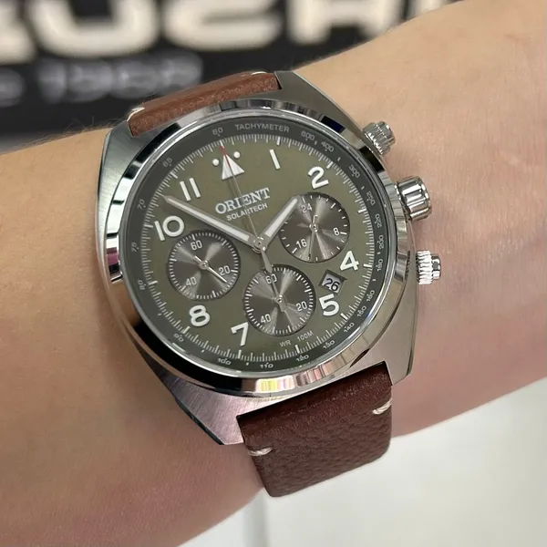 Orient Solartech Cronografo Sports Air MBSCC069 verde