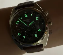 Relógio Orient Solartech Cronógrafo MBSCC069 Verde | Taniguchi Relógios - imagem 7