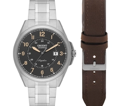 Relógio Orient Solartech MBSS1534 Prata Safira Pulseira Extra | Taniguchi Relógios - imagem 2
