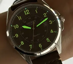 Relógio Orient Solartech MBSS1534 Prata Safira Pulseira Extra | Taniguchi Relógios - imagem 6