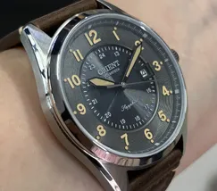 Relógio Orient Solartech MBSS1534 Prata Safira Pulseira Extra | Taniguchi Relógios - imagem 3
