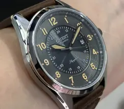 Relógio Orient Solartech MBSS1534 Prata Safira Pulseira Extra | Taniguchi Relógios - imagem 3