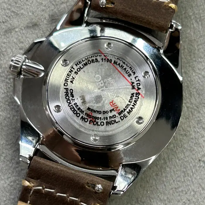 Relógio Orient Solartech MBSS1534 Prata Safira Pulseira Extra | Taniguchi Relógios