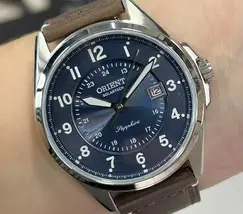 Relógio Orient Solartech MBSS1534 Prata Safira Pulseira Extra | Taniguchi Relógios - imagem 1