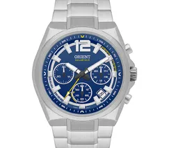 Relógio Orient Solartech Cronógrafo MBSSC281 Prata | Taniguchi Relógios - imagem 2